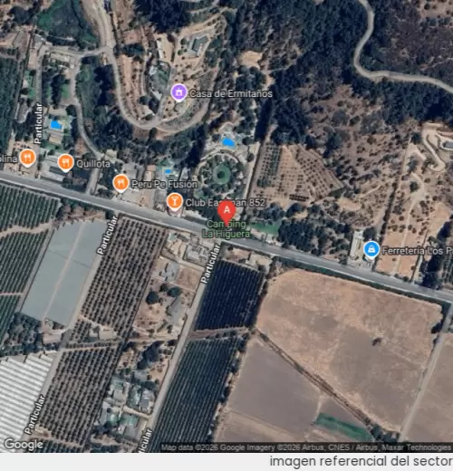 Vista satelital referencial