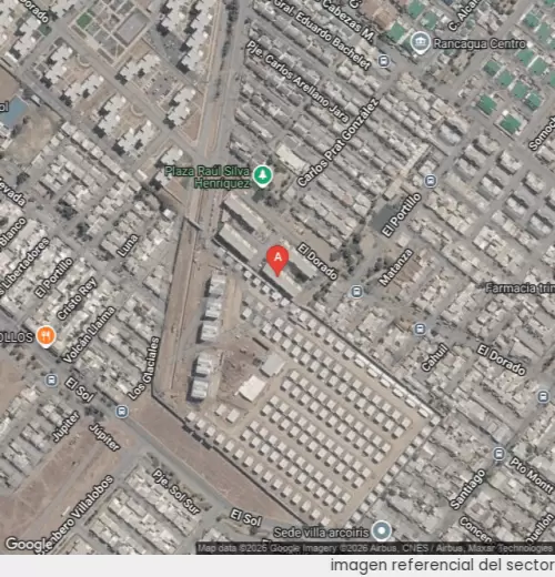 Vista satelital referencial