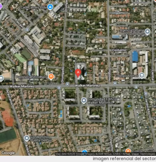 Vista satelital referencial