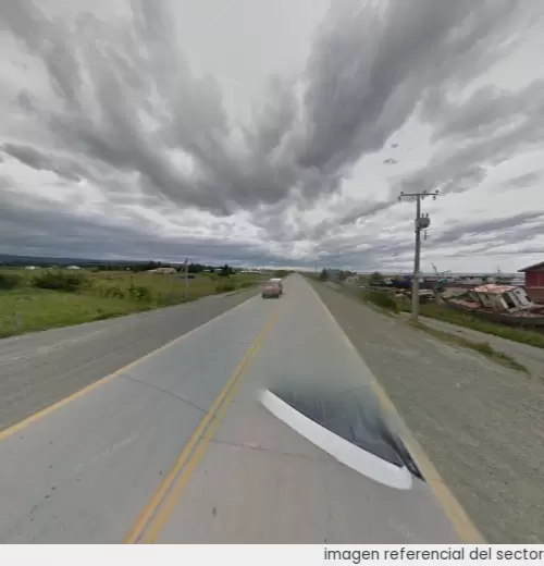 Vista referencial del sector en Punta Arenas