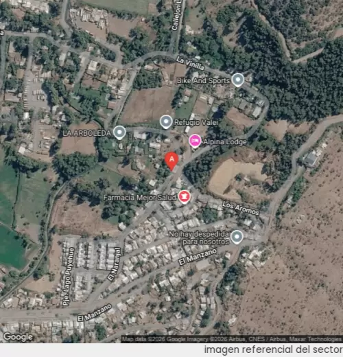 Vista satelital referencial