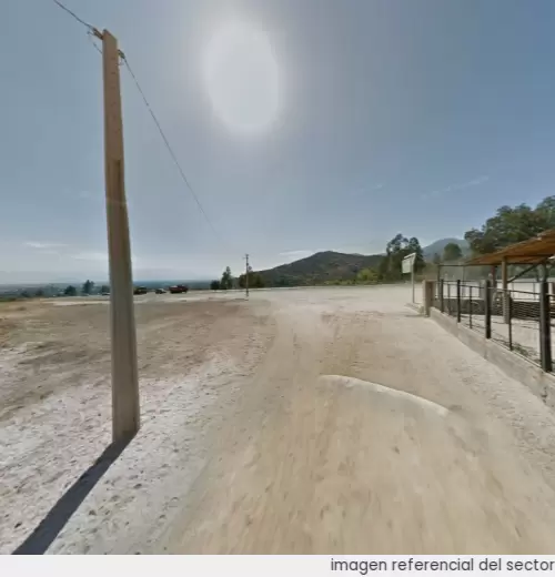 Vista referencial del sector