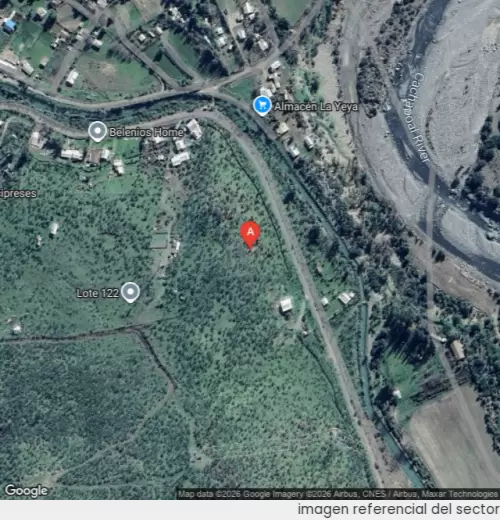 Vista satelital referencial