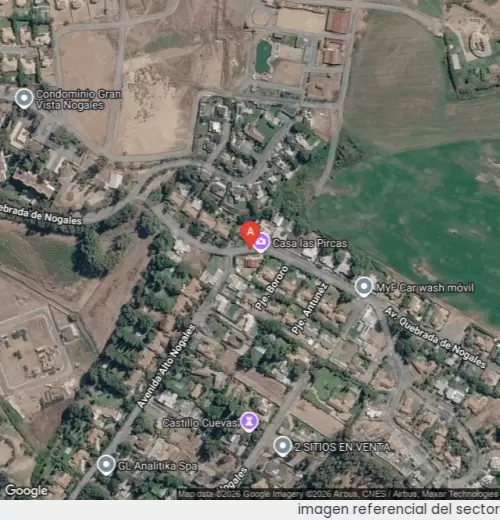 Vista satelital referencial