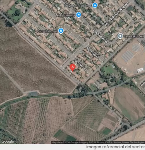 Vista satelital referencial