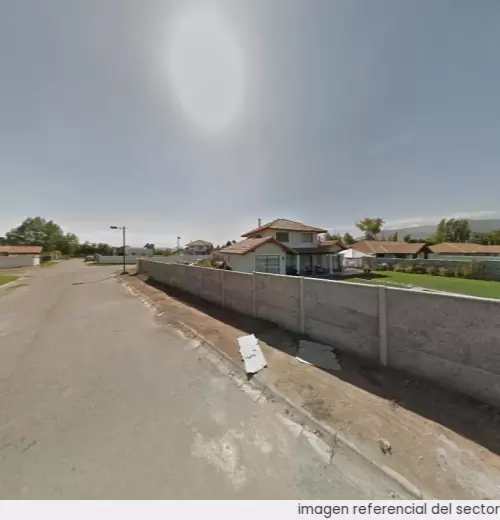 Vista referencial del sector