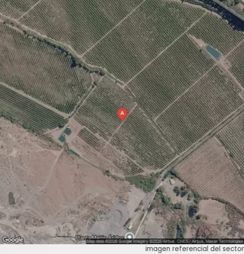 Vista satelital referencial