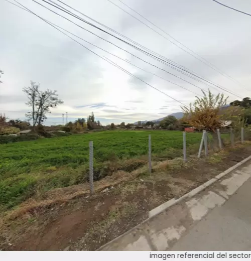 Vista referencial del sector