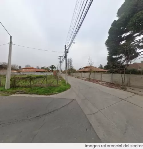 Vista referencial del sector