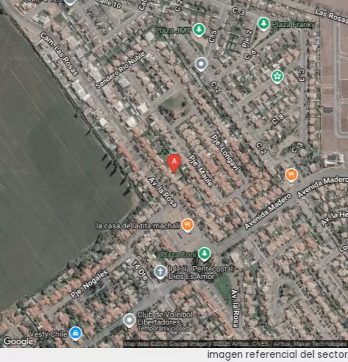 Vista satelital referencial