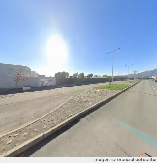 Vista referencial del sector