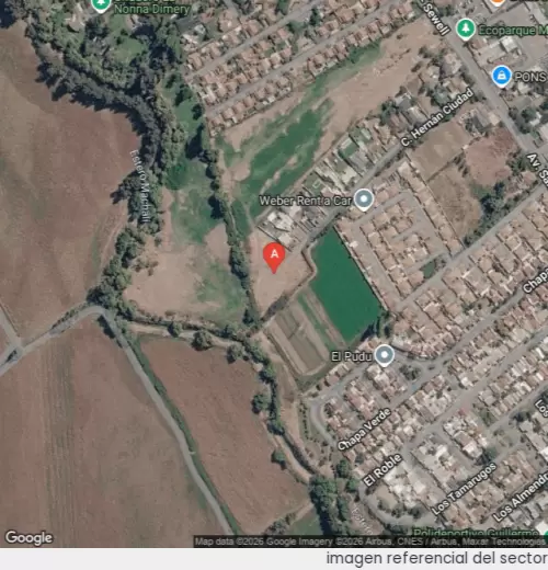 Vista satelital referencial