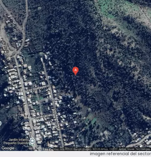 Vista satelital referencial