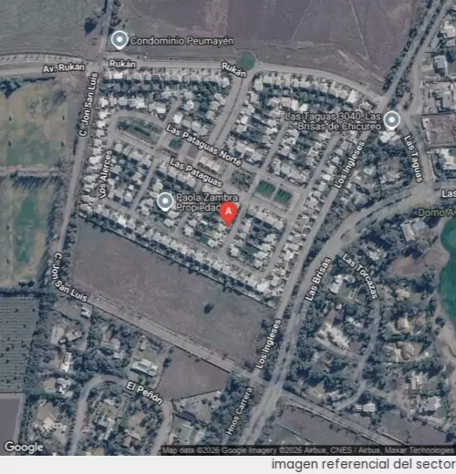 Vista satelital referencial