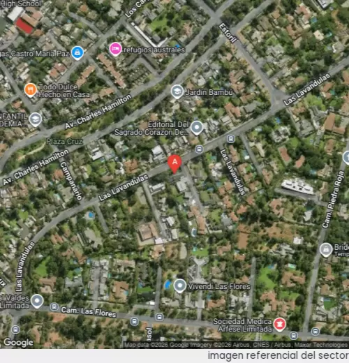Vista satelital referencial