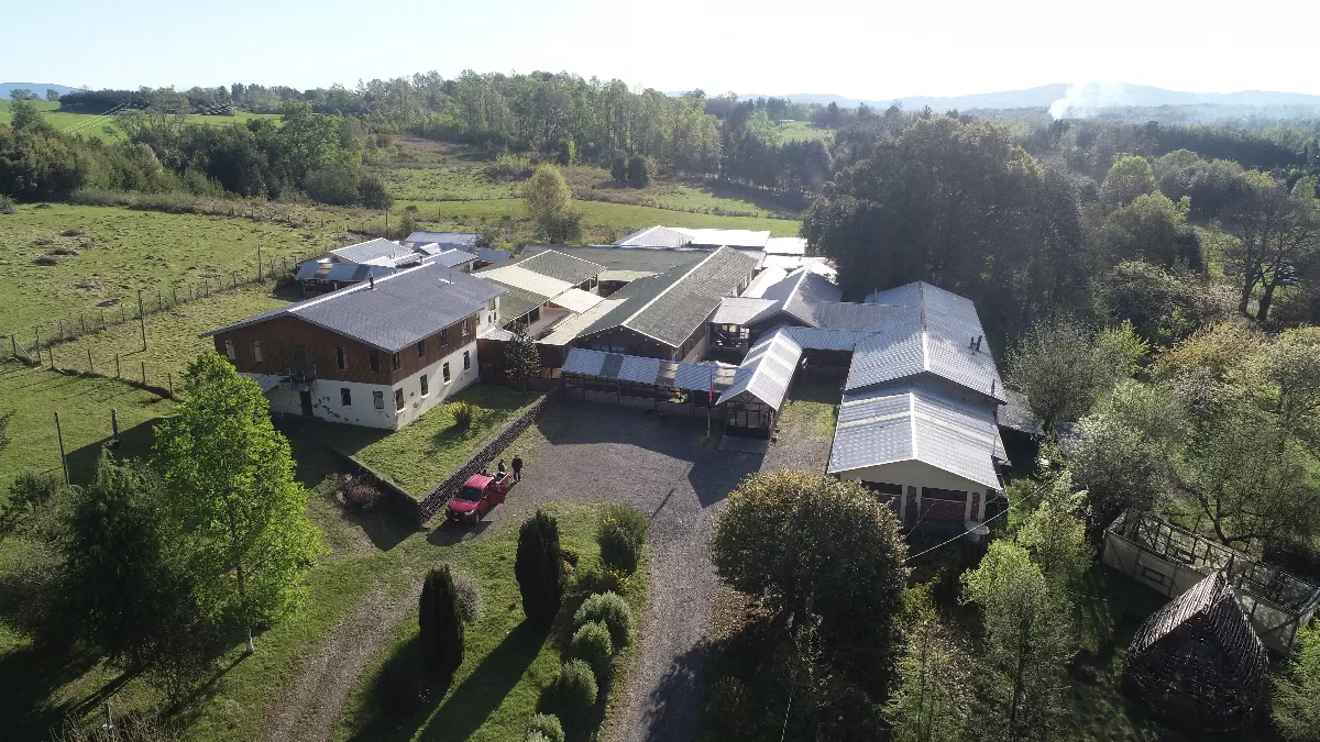 Vista referencial del sector en Loncoche